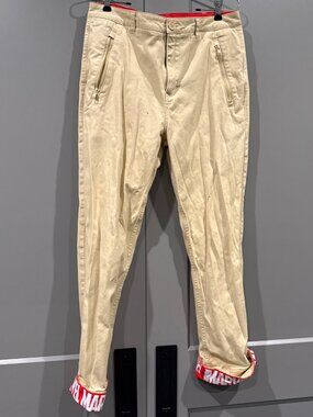 Disney Marvel Mens Khaki Pants Trousers Adults Beige 32